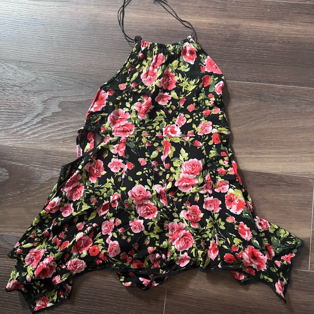 free people floral romper